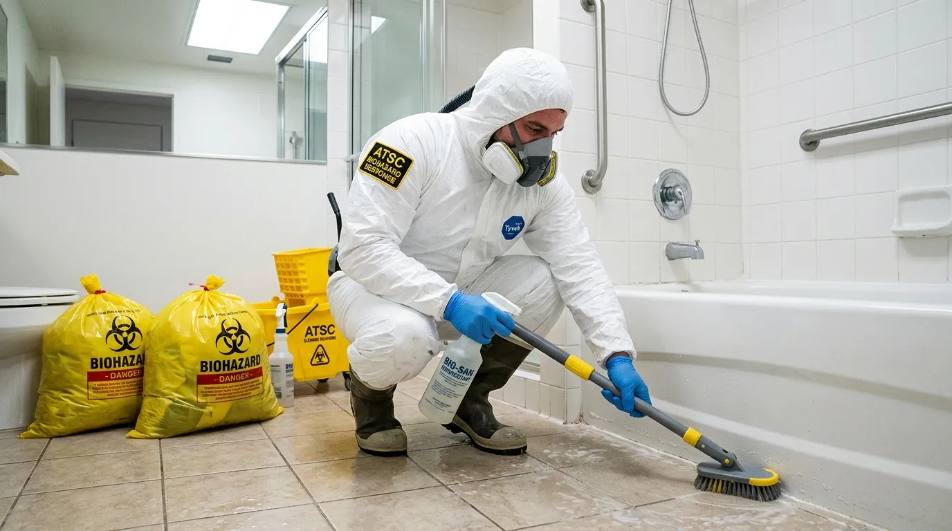 Decontamination equipment deployed for Blood Cleanup in McGregor